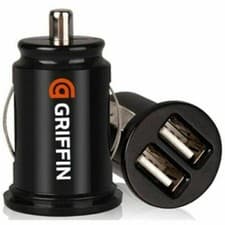 Image of Griffin Dual Car Charger USB 12v Lighter Socket Adapter Plug Twin Samsung iPhone