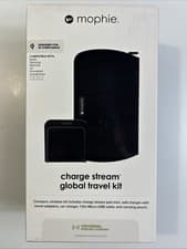 Image of Mophie Charge Stream Global Travel Kit - Includes EU US AUS UK Wireless Charger