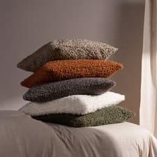 Image of Yard Cabu Chunky Boucle Cushion | Various Colours, Sizes & Fill Options