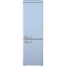 Image of Swan SR11020BLNE 70/30 Retro 59cm 70/30 Free Standing 70/30 Fridge Freezer Blue