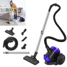 Image of Bagless Cylinder Vacuum Cleaner 5000W Compact Lightweight Powerful Cyclonic Vac