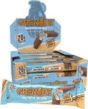 Image of Grenade Chocolate Chip Cookie Dough High Protein, Low Sugar Bars, 12 X 60 G – 21