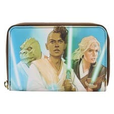Image of Star Wars The High Republic Comic Cover Wallet Loungefly Disney Purse