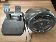 Image of Thrustmaster T80 racing wheel for PS 3 & 4