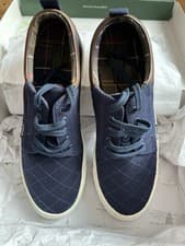 Image of Barbour Cromwell Trainers Size 10 Brand New In Box