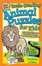 Image of Brain Bending Animal Puzzles for Kids (Kid Scoop) - Paperback NEW Whiting, Vicki
