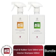 Image of Autoglym Vinyl and Rubber Care with Interior Shampoo Set for Perfect Interiors
