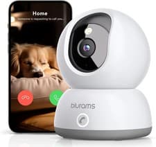 Image of blurams Indoor Security Camera 2K, 360° Colour Night Vision Model A31C - LUMI
