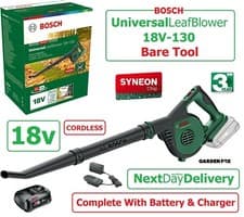 Image of new BOSCH Universal LEAF Blower 18V-130 (18V)2.5AH KIT 06008A0670 4059952631615