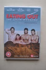 Image of NEW & Sealed : EATING OUT 5 - The Open Weekend DVD 2012 Gay Film UK Reg 2 RARE