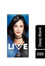 Image of 《 099 Deep Black》 Schwarzkopf Live Intense Colour Permanent Hair Dye, 
