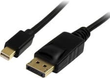 Image of StarTech.com 3m Mini DisplayPort to DisplayPort 1.2 Adapter Cable M/M