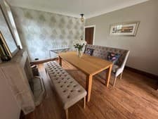 Image of Solid Oak Dining Table