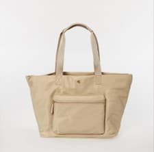 Image of Polo Ralph Lauren Logo Shoulder Shopper Tote Bag Beige New RRP £225