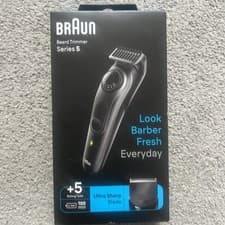 Image of Braun Beard Trimmer Series 5 Fully Washable Plus 5 Styling Tools GENUINE BT5420