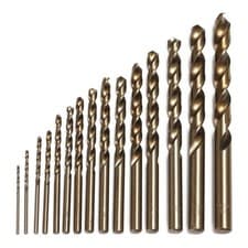 Image of HSS Cobalt Jobber Drill Bits Split Point For Stainless Steel Strong Hard Metals