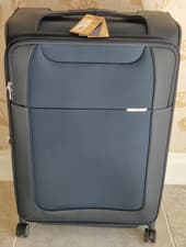 Image of Samsonite D'Lite Spinner 83/31 EXP Midnight Blue Large Suitcase Brand New