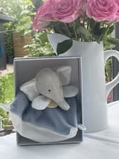 Image of Doudou et Compagnie Paris Elephant Comforter Brand New!Boxed Including delivery