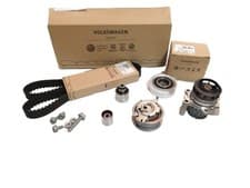 Image of Genuine VW Audi Skoda Cambelt Timing Belt Kit & water pump 03L198119F 03L121011P