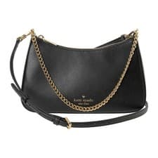 Image of Kate Spade Madison Convertible Crossbody Shoulder Bag Black New