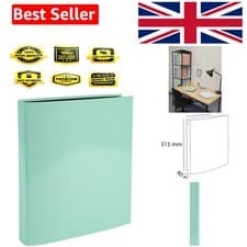 Image of Durable 4 D-Ring A4 Binder in Pastel Green - Elegant and Efficient Filing