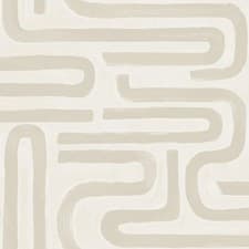 Image of Neutral Wallpaper Brushed Geo Shapes Textured Bedroom Paper Holden 14230