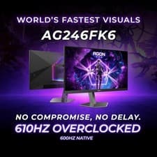 Image of AOC AGON PRO AG246FK 24.1" Full HD 540Hz 0.3ms Height Adjustable Gaming Monitor