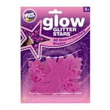 Image of Glow Glitter Stars - Brand New & Sealed