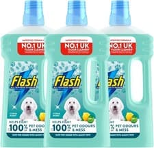 Image of 3 x Flash All Purpose Liquid Cleaner Multi Surface Dirt Remover 1L Citrus Scent