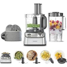 Image of Kenwood FDM71.450SS MultiPro One Touch Food Processor 1000 Watt Variable Speed