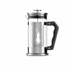 Image of Bialetti Coffee Maker Preziosa 350 ml Coffee Pot French Press Glass Silver