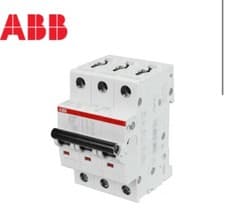 Image of ABB 20A Triple Pole 10kA B Curve MCB