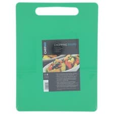 Image of Chef Aid Large Green Poly Chopping Board, Multipurpose 40L x 30W cm, 