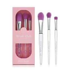 Image of SPECTRUM 🌸 Brush Club 3 Piece Face Brush Set NEW UNOPENED SEALED RRP £24.99