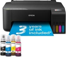 Image of Epson EcoTank ET-1810 Colour Inkjet Standard Printer, 3 Years Of Ink Included