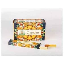 Image of Namaste India Incense Sticks Chandan Fragrances Masala Agarbatti 15g X 12 Pack