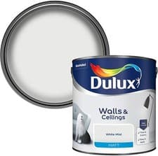Image of Dulux Matt Smooth Creamy Emulsion Walls Ceilings Paint 2.5L Colours