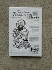 Image of Captain Treasure Boots (Board Game) James Ernest Cheapass Games pirates NEW