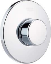 Image of Grohe Air Push Button Adagio Single Flush Toilet Cistern Chrome 37761000