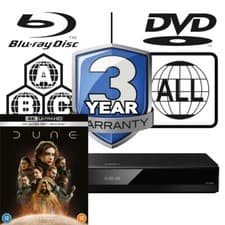 Image of Panasonic Blu-ray Player DP-UB820 All Zone Code Free MultiRegion 4K - Dune