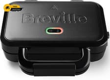 Image of Breville Ultimate Deep Fill Toastie Maker | 2 Slice Sandwich Toaster Black