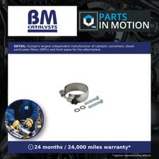 Image of Exhaust Pipe Fitting Kit fits MERCEDES E200 1.8 Centre 09 to 16 BM Quality New