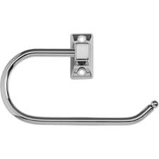 Image of Croydex Sutton Chrome Toilet Roll Holder Wall Mounted Traditional Bathroom UK