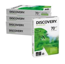 Image of Discovery A4 70gsm White Paper (Box of 2500 Sheets) New + Next Day Delivery