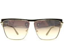 Image of GUESS by Marciano Sunglasses GM0797 32C Black Gold Square gold Mirrored Lenses