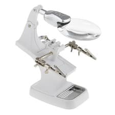 Image of Helping Hand Tool 3X 4.5X Magnifying Glass LED