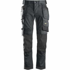 Image of SNICKERS WORK TROUSERS ALLROUNDWORK 6241 STRETCH HOLSTER POCKET