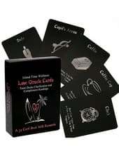 Image of Oracle Tarot Card Deck - 54 Love Oracle cards with keywords - Beautiful set! 