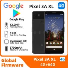 Image of Original Google Pixel 3a XL 4GB+64GB ROM 6.0"12.2MP+8MP Fingerprint Mobile Phone
