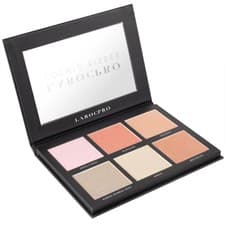 Image of LaRoc Cosmic Kisses   Highlighter Palette  6 Chrome Shimmer Contour Blush